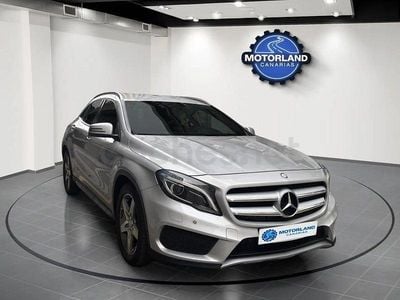 Usado Mercedes GLA200 AMG line 136 CV (100 kW) 2017 Gris / plata SUV