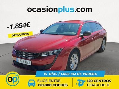 Rojo Usado 2022 Peugeot 508 Active Familiar | 17.650 € (Precio justo)