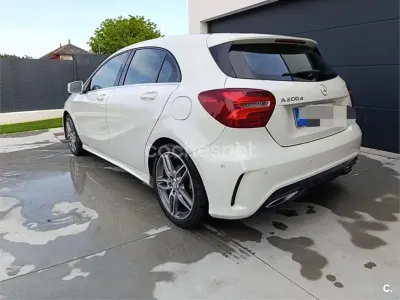 Usado Mercedes A200 AMG line 136 CV (100 kW) 2016 Blanco Utilitario