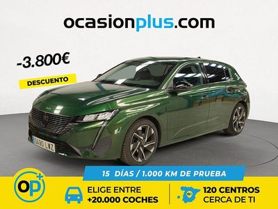 Verde Usado 2022 Peugeot 308 Allure Berlina | 15.950 € (Precio justo)