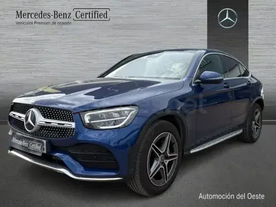 Occasion Mercedes GLC220 194 ch (142 kW) 2021 Bleue Coupé