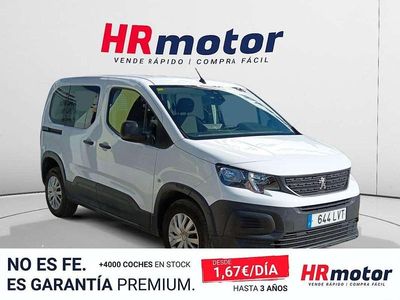 Usado Peugeot Rifter Active 103 CV (75 kW) 2021 Blanco Monovolumen