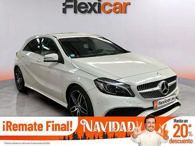 Blanco Usado 2016 Mercedes A200 AMG line Berlina | 18.790 € (Precio justo)