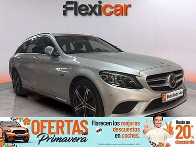 Usado Mercedes C350e 279 CV (205 kW) 2019 Gris Familiar