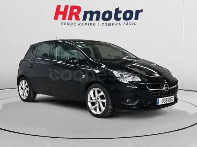 Usado Opel Corsa Selective 90 CV (66 kW) 2017 Negro Utilitario