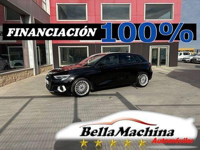 Usado Audi A3 Advanced Plus 116 CV (85 kW) 2021 Negro Berlina