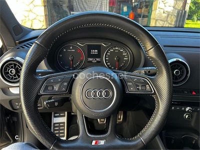 Usado Audi A3 150 CV (110 kW) 2017 Gris / plata Berlina