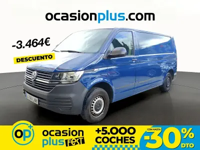 Usado VW Transporter 110 CV (80 kW) 2021 Azul Van
