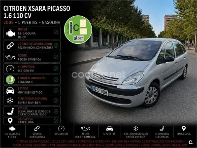 Usado Citroën Xsara Picasso 110 CV (80 kW) 2008 Blanco Monovolumen