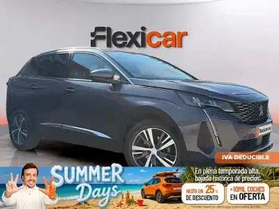 Usado Peugeot 3008 Allure 130 CV (95 kW) 2021 Gris SUV