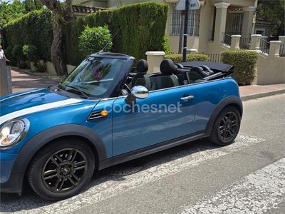 Usado Mini Cooper D Cabriolet 112 CV (82 kW) 2013 Azul Descapotable