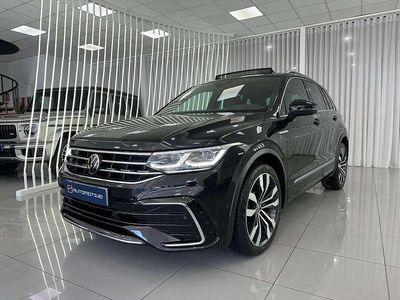 Usado VW Tiguan R-line 150 CV (110 kW) 2022 Negro SUV