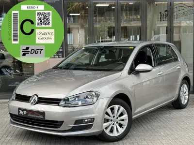 Usado VW Golf VII Edition 110 CV (80 kW) 2016 Plateado Utilitario