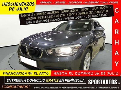 Usado BMW 118 Sport Line 150 CV (110 kW) 2019 Gris Utilitario