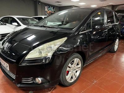 Usado Peugeot 5008 112 CV (82 kW) 2012 Negro Monovolumen