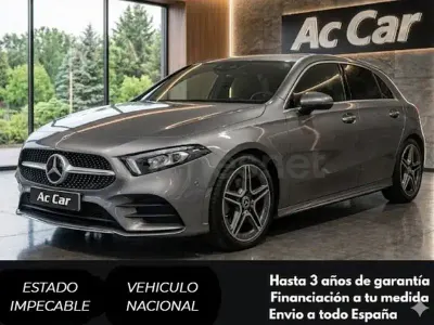 Usado Mercedes A180 116 CV (85 kW) 2019 Gris / plata Berlina