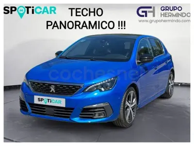 Usado Peugeot 308 GT 130 CV (95 kW) 2021 Azul Berlina