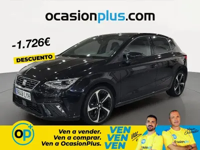 Usado Seat Ibiza FR 150 CV (110 kW) 2022 Negro Utilitario