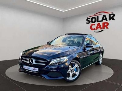 Usado Mercedes C350e 213 CV (156 kW) 2018 Azul Berlina