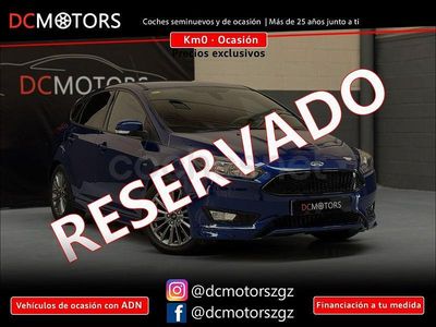 Azul Usado 2018 Ford Focus ST-Line Berlina | 13.900 € (Precio justo)