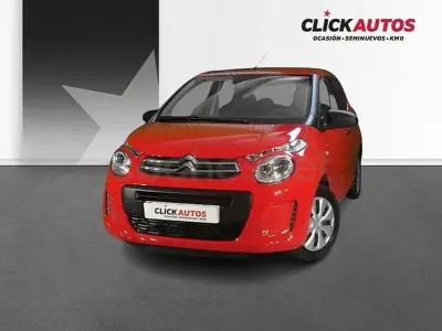 Usado Citroën C1 Live 72 CV (52 kW) 2022 Rojo Utilitario