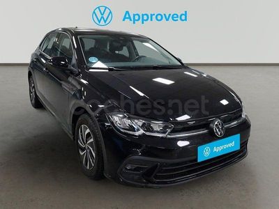 Usado VW Polo Life 95 CV (69 kW) 2022 Negro Utilitario