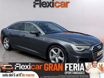 Usado Audi A6 S-Line 321 CV (236 kW) 2018 Gris Berlina