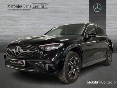 Pintura unicolor negra Usado 2023 Mercedes GLC300 AMG line | 57.500 € (Precio justo)