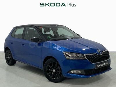 Usado Skoda Fabia 75 CV (55 kW) 2019 Azul Berlina