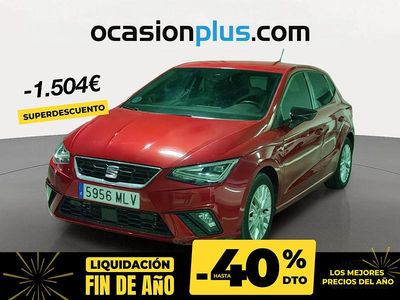 Usado Seat Ibiza FR 110 CV (80 kW) 2023 Rojo