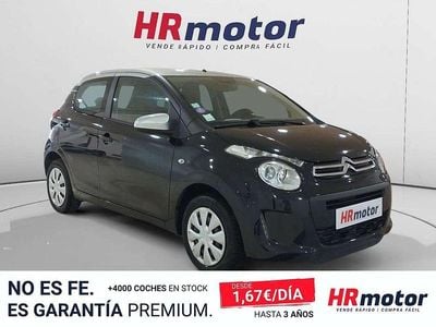 Usado Citroën C1 Feel 72 CV (52 kW) 2019 Negro Utilitario