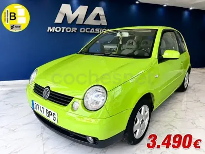 Usado VW Lupo Trendline 75 CV (55 kW) 2002 Verde Utilitario