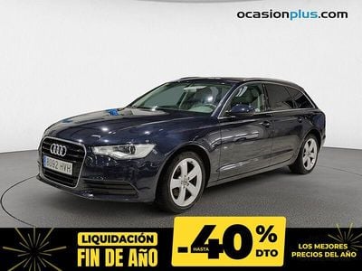 Azul Usado 2014 Audi A6 Advanced Familiar | 17.900 € (Precio justo)