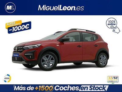 Rojo Usado 2022 Dacia Sandero Essentiel Berlina | 12.985 € (Precio justo)