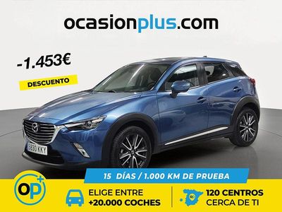 Usado Mazda CX-3 Luxury 105 CV (77 kW) 2018 Azul SUV