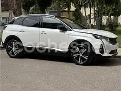 Usado Peugeot 3008 GT-line 130 CV (95 kW) 2021 Blanco SUV