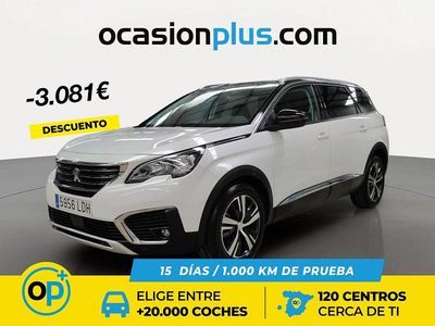 Usado Peugeot 5008 Allure 130 CV (95 kW) 2019 Blanco SUV