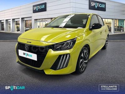 Usado Peugeot 208 Active 100 CV (73 kW) 2024 Amarillo Utilitario