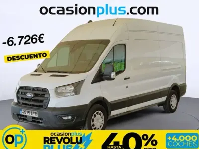 Usado Ford Transit Trend 131 CV (96 kW) 2022 Blanco Van