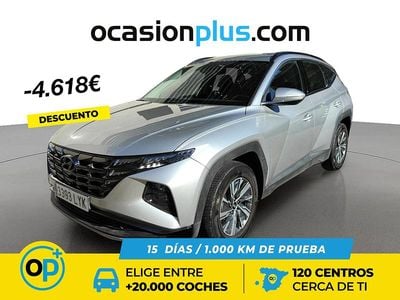 Gris / plata Usado 2022 Hyundai Tucson SUV | 22.200 € (Precio justo)