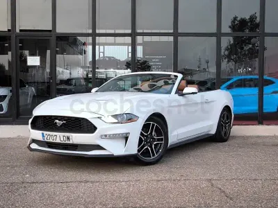Usado Ford Mustang 290 CV (213 kW) 2018 Blanco Descapotable