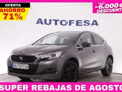 Usado DS Automobiles DS4 Crossback Style 120 CV (88 kW) 2017 Gris / plata SUV