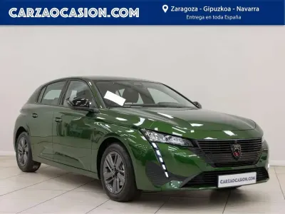 Käytetty Peugeot 308 Active 131 HP (96 kW) 2022 Vihreä Viistoperä