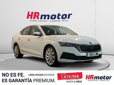 Usado Skoda Octavia Ambition 204 CV (150 kW) 2022 Blanco Berlina