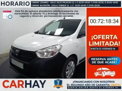 Usado Dacia Dokker Essentiel 95 CV (69 kW) 2021 Blanco Monovolumen