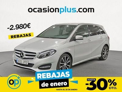 Gris plata Usado 2017 Mercedes B200 Monovolumen | 16.010 € (Buen precio)
