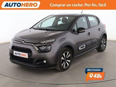 Usado Citroën C3 Feel 102 CV (75 kW) 2021 Gris Utilitario