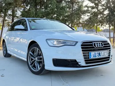 Usado Audi A6 S-Line 190 CV (139 kW) 2015 Blanco Familiar