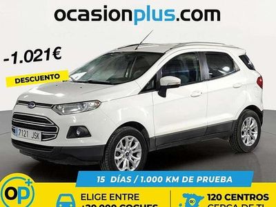 Usado Ford Ecosport Trend 95 CV (69 kW) 2016 Blanco SUV