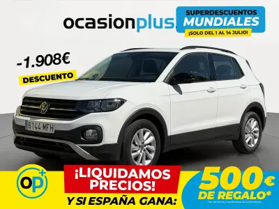 Usado VW T-Cross Advance 110 CV (80 kW) 2023 Blanco SUV